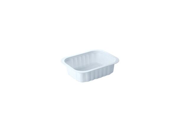 Duni Duniform®smårettbeholder av PP 350 ml Hvit 138x114x35mm (300 stk) 